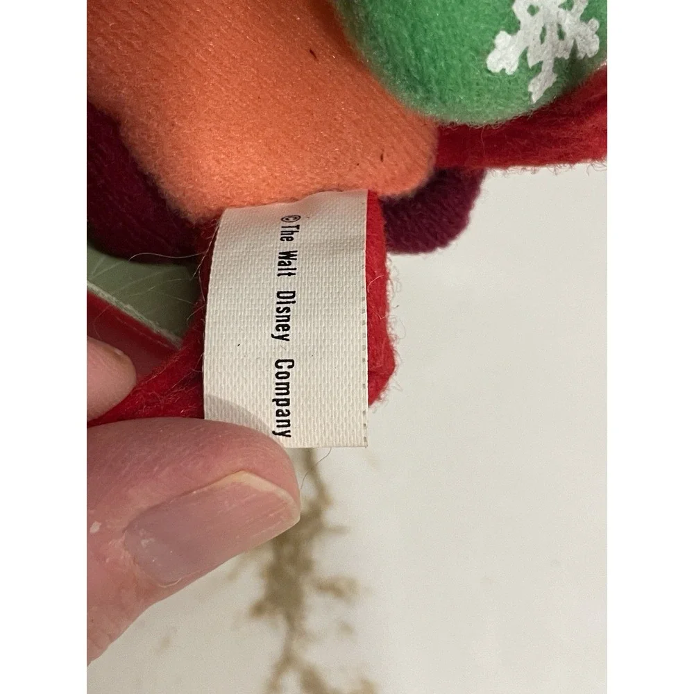 Vtg‎ Disney Little Mermaid Plush Sebastian Ornament Box 1989 McDonalds Holiday